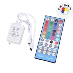 Controller Striscia LED RGB+W con telecomando